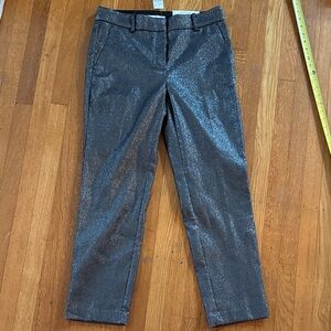 LOFT Silver Ankle Pants